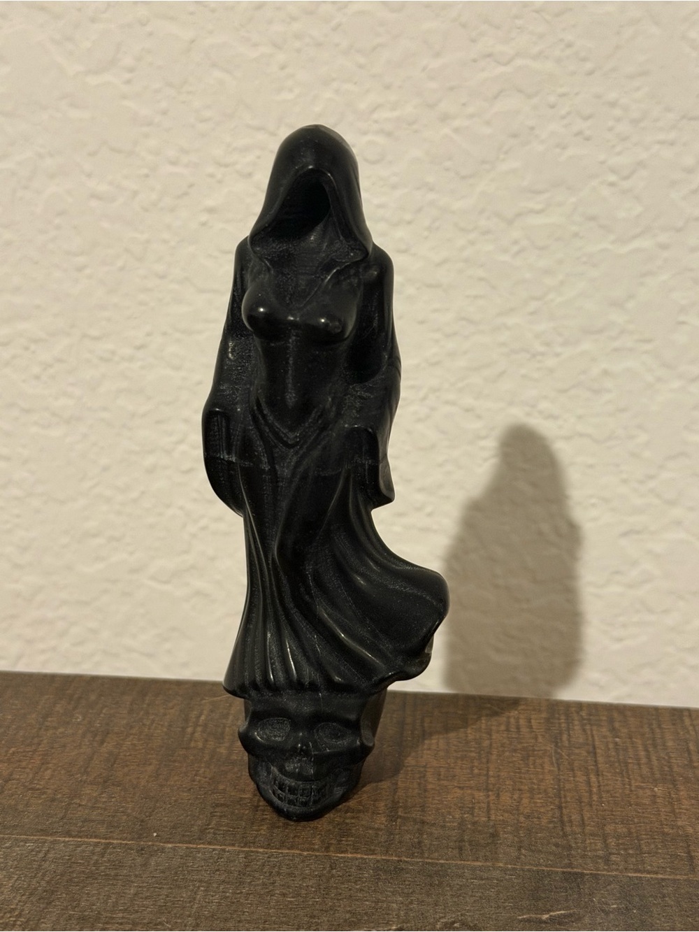 Black Obsidian The Morrigan Goddess Crystal Carving